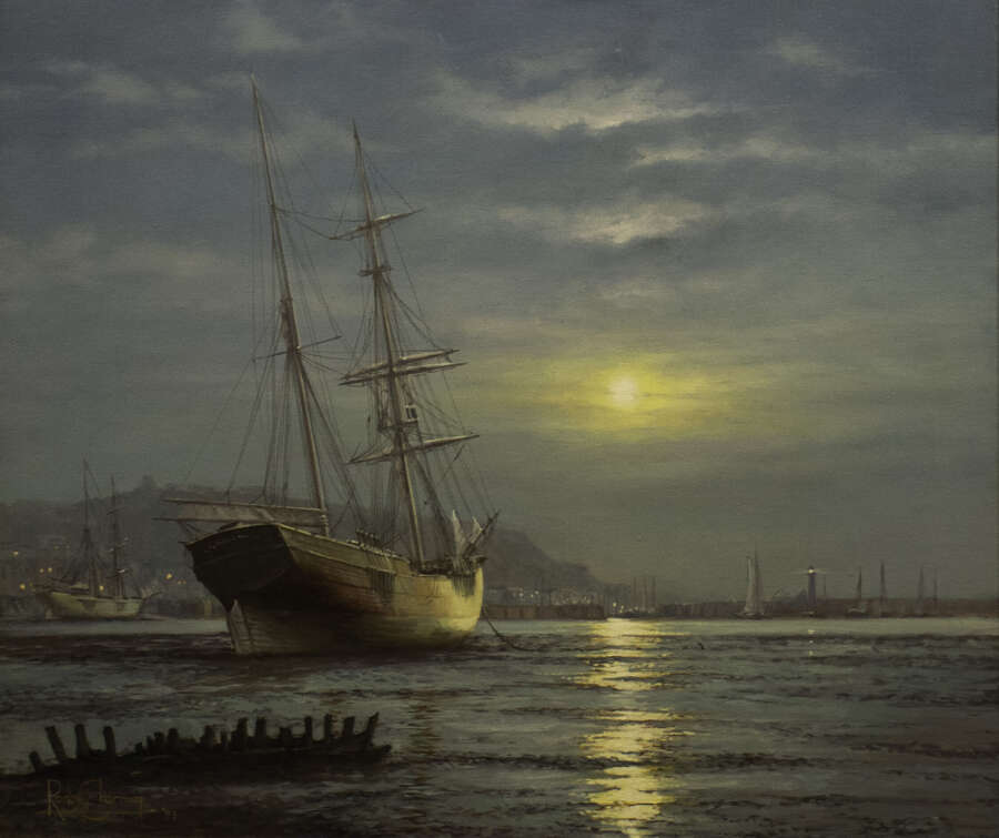 Boats, Coastal, Seascape