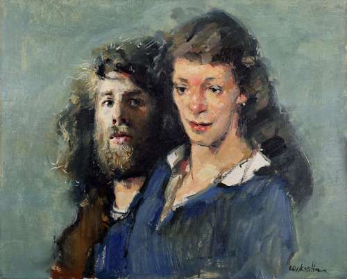 'The Painter & Female Associate'