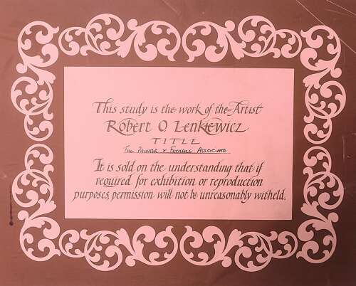 'The Painter & Female Associate'