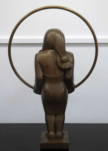 'Girl with Hoop'