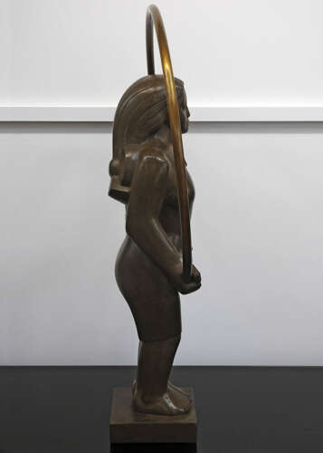 'Girl with Hoop'