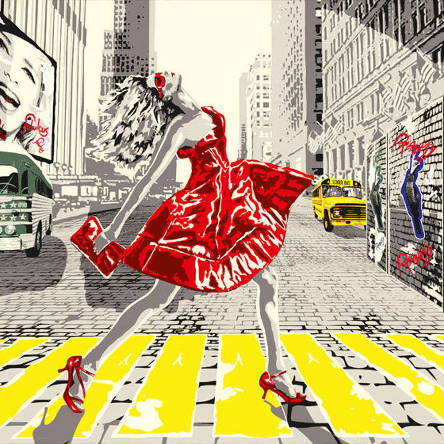 'Red Dress ~ Manhattan in Fashion Series' 2011