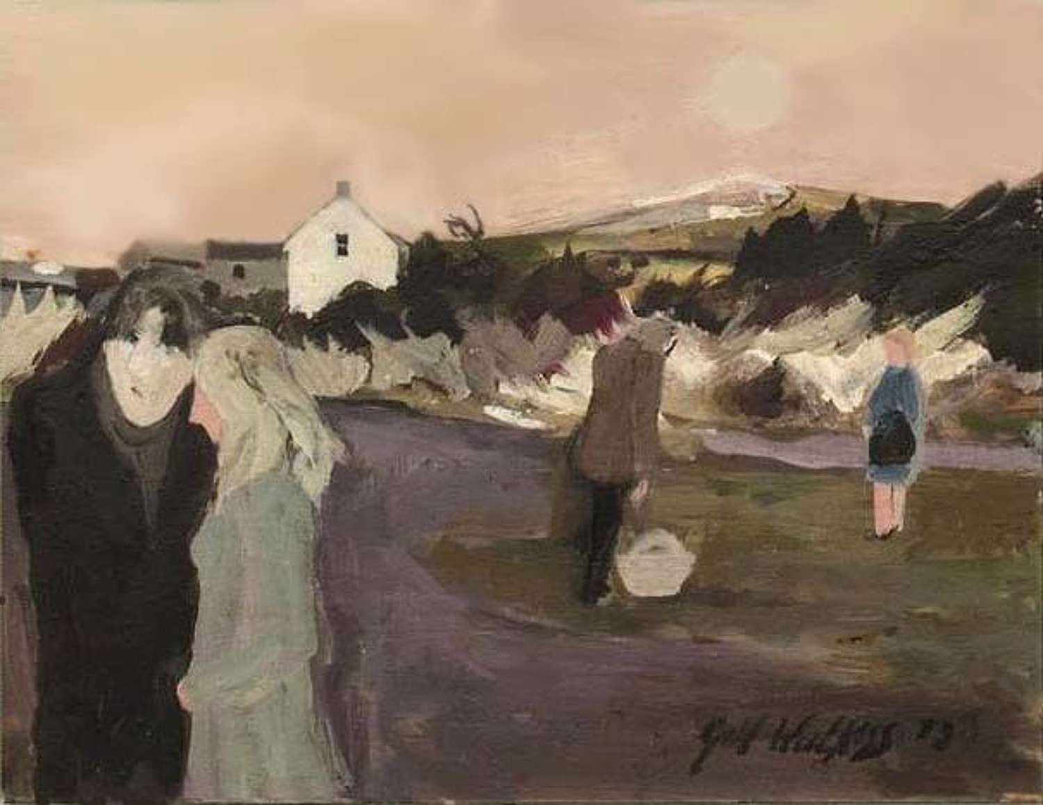'Evening Cot Valley' 1973