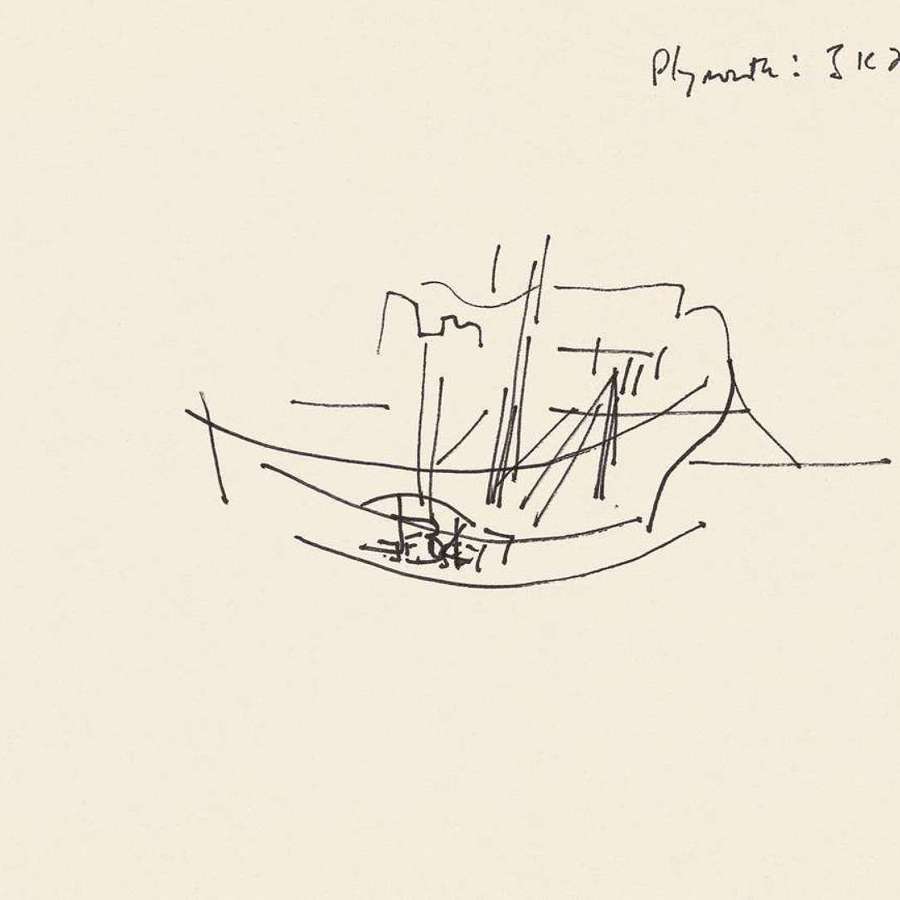 'At Anchor, Sutton Harbour Plymouth' 2003