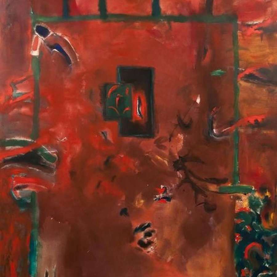 'Red Painting' 1990