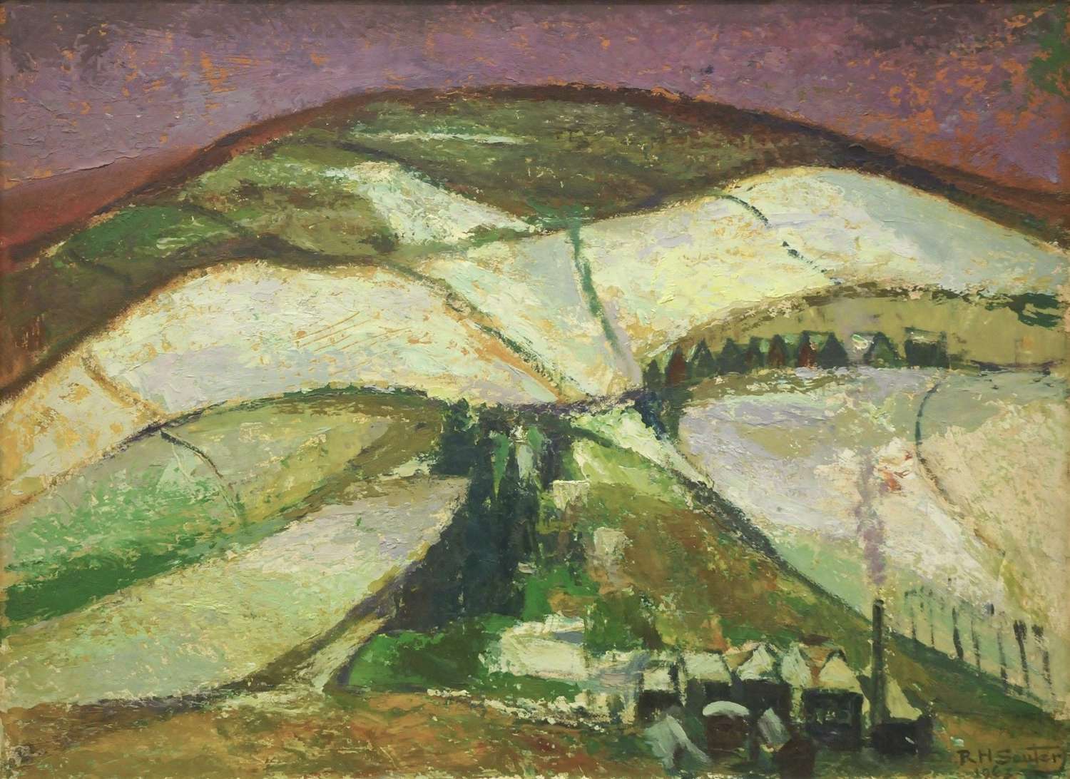 'Hill and Snow' 1963