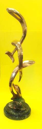 'Four Leaping Dolphins' 1986