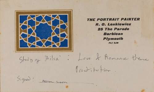 Study of 'Ailsa' 1975 ~ Project 4: ‘Love & Romance’ ~ theme prostitution