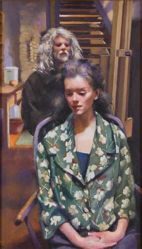 ‘The Painter With Anna Navas at the Compton Studio’