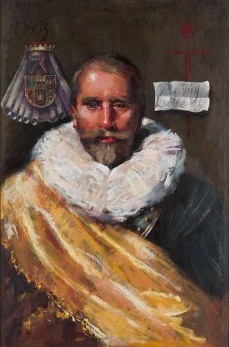 'Invented image of invented personage Prince Phillip 1st Lichtenberg'