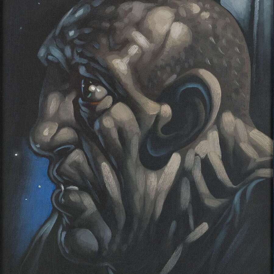 'Head Study, Night'
