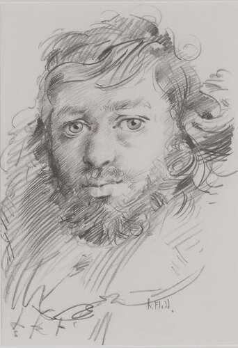 'Head Study for Robert Fludd'