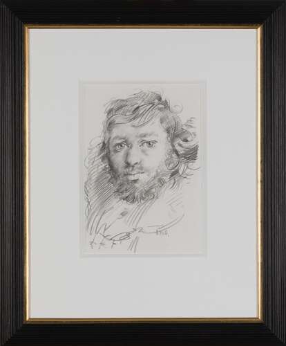 'Head Study for Robert Fludd'