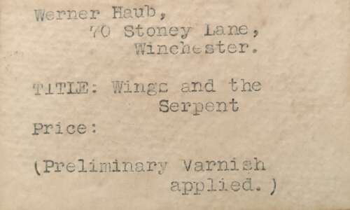 'Wings and the Serpent' 1961