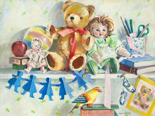 'Toy Shelf Still Life'