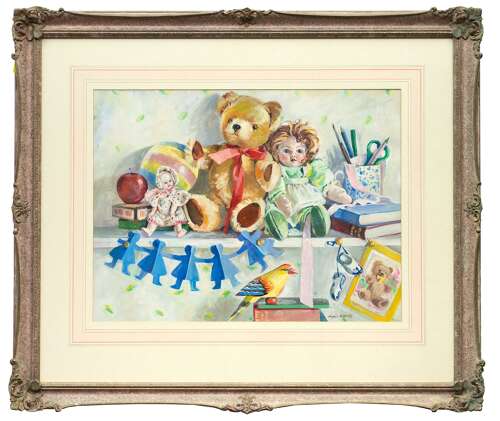 'Toy Shelf Still Life'