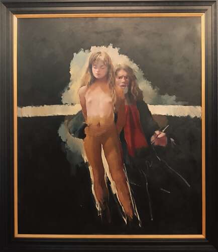 'The Painter with Bianca'