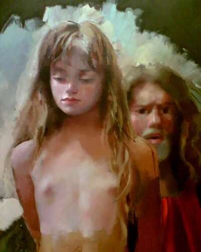 'The Painter with Bianca'