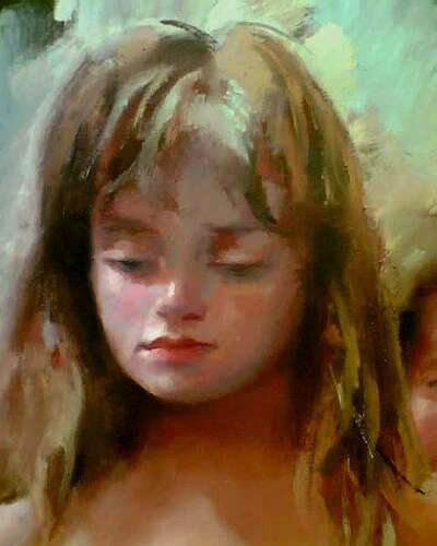 'The Painter with Bianca'