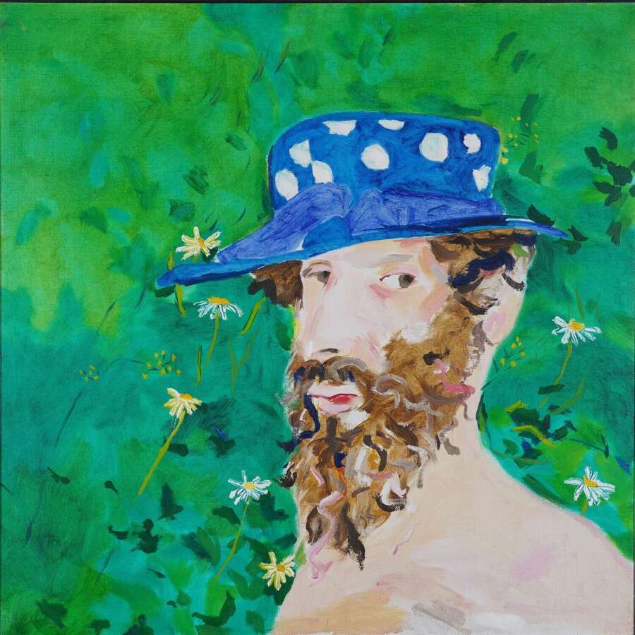'Artist in Spotted Hat' 1978