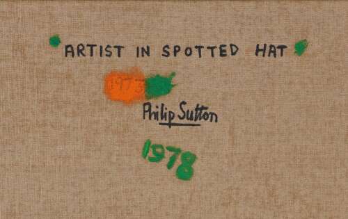 'Artist in Spotted Hat' 1978